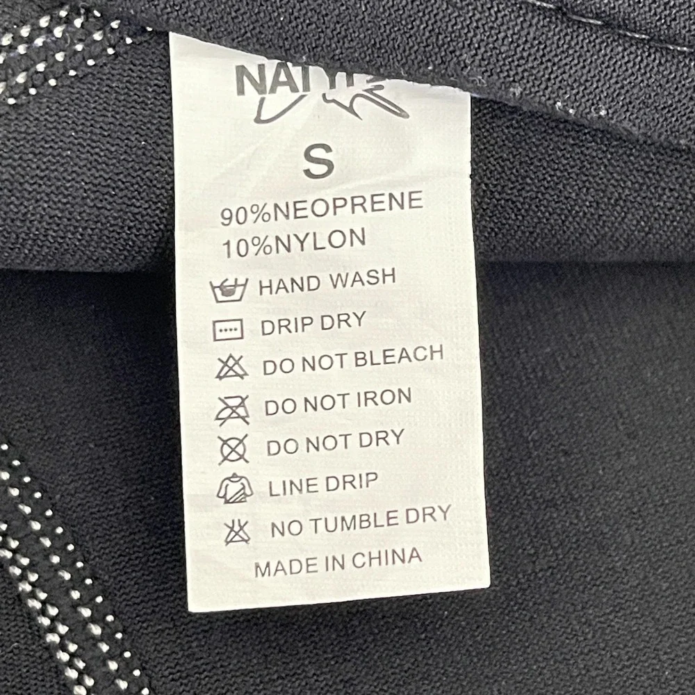 NatyFly Girl's Boy's Kids Wetsuit Water Surfing Small Blue Black Turquoise